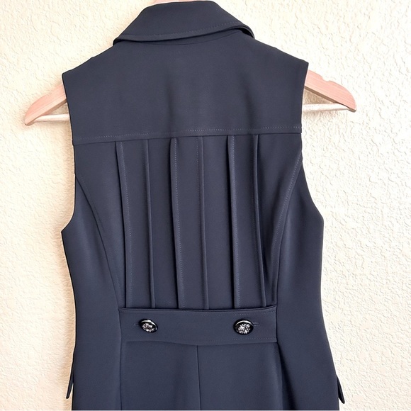 White House Black Market Double Breasted Vest Dress - Picture 4 of 11